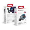 FORCELL F-ENERGY Alu autós töltő 2 x Type C + USB A PD QC4.0 SFC 2.-5903396275739 2 kép