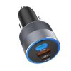 FORCELL F-ENERGY Alu autós töltő 2 x Type C + USB A PD QC4.0 SFC 2.-5903396275739 3 kép