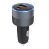 FORCELL F-ENERGY Alu autós töltő 2 x Type C + USB A PD QC4.0 SFC 2.-5903396275739 6 kép