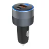 FORCELL F-ENERGY Alu autós töltő 2 x Type C + USB A PD QC4.0 SFC2.0-5903396275746 6 kép