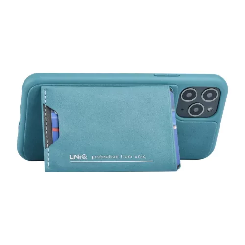 UNIQ Bruin tok kártyatartóval iPhone 11 Pro zöld-8719273210987 3 kép