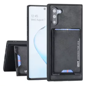 UNIQ Bruin tok kártyatartóval Samsung Note 10 fekete