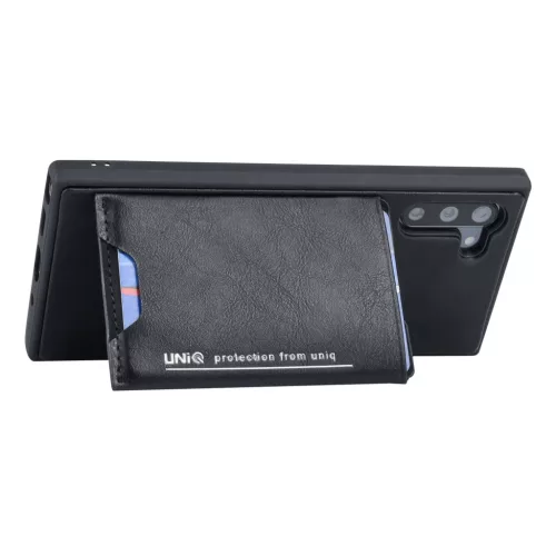 UNIQ Bruin tok kártyatartóval Samsung Note 10 fekete-8719273211083 2 kép