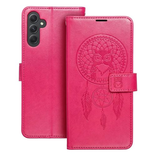 MEZZO fliptok Samsung Galaxy A54 5G álomfogó magenta tok