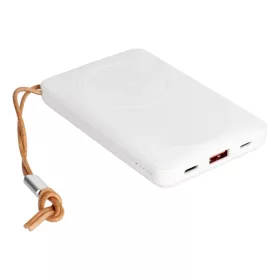   VEGER powerbank 10 000 mAh vezeték nélküli töltéssel MagSafe kompatibilitással PD QC3.0 2A 20W MagOn (VP1151 / W1151) fehér