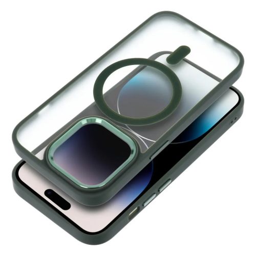 MATTE MAG COVER tok kompatibilis MagSafe az IPHONE 14-hez zöld-5903396221064 1 kép