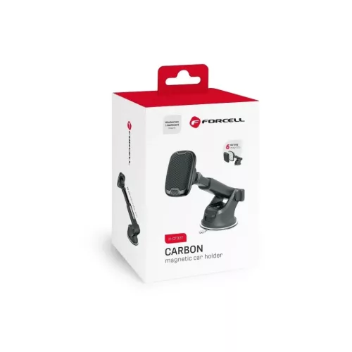 FORCELL autós telefontartó CARBON H-CT327 mágneses szélvédőre-5903396082863 2 kép