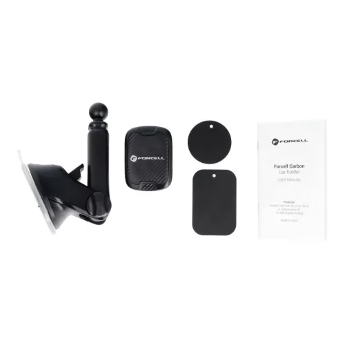 FORCELL autós telefontartó CARBON H-CT327 mágneses szélvédőre-5903396082863 3 kép