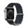 DUX DUCIS OCEAN WAVE szilikonszíj Apple Watch 38 / 40 / 41 mm grafit-6934913033845 1 kép