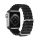 DUX DUCIS OCEAN WAVE szilikon szíj Apple Watch 42 / 44 / 45 mm fekete-6934913033920 1 kép