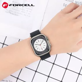 FORCELL F-DESIGN FA12 szíj Apple Watch 38 / 40 / 41 mm-hez kék-5903396223532 2 kép