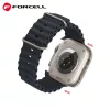 FORCELL F-DESIGN FA12 szíj Apple Watch 38 / 40 / 41 mm-hez kék-5903396223532 4 kép