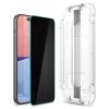 Edzett üveg Spigen GLAS.TR "EZ FIT" 2-PACK IPHONE 15 PLUS PRIVACY üv-8809896752084 3 kép