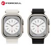 FORCELL F-DESIGN FA12 szíj Apple Watch 42 / 44 / 45 / 49 mm fekete-5903396223471 4 kép