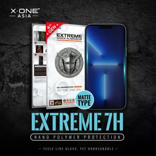 X-ONE Extreme Shock Eliminator 4. generáció (Matt Sorozat) - iPhone -5903396208003 2 kép