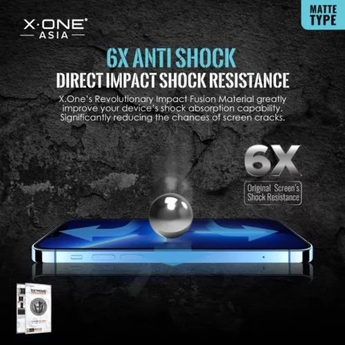 X-ONE Extreme Shock Eliminator 4. generáció (Matt Sorozat) - iPhone -5903396208003 5 kép