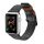 Dux Ducis Litchi Apple Watch 3/4/5/6/7/8/SE óraszíj (38/40/41 mm) fekete