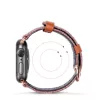 Dux Ducis Litchi Apple Watch 3/4/5/6/7/8/SE óraszíj (38/40/41 mm) fe-6934913077993 2 kép