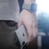 Dux Ducis Litchi Apple Watch 3/4/5/6/7/8/SE óraszíj (38/40/41 mm) fe-6934913077993 7 kép