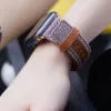 Dux Ducis Litchi Apple Watch 3/4/5/6/7/8/SE óraszíj (38/40/41 mm) fe-6934913077993 8 kép