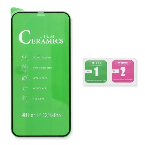 5D Full Glue Ceramic Glass - iPhone 15 Pro fekete üvegfólia-5903396250118 6 kép