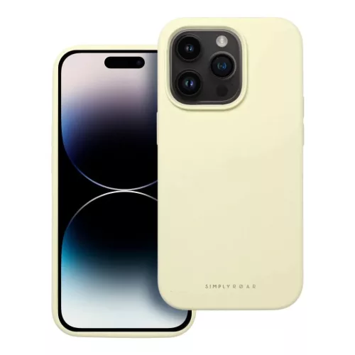 Roar Cloud-Skin tok - iPhone 14 Pro - világos sárga-5903396249785 3 kép