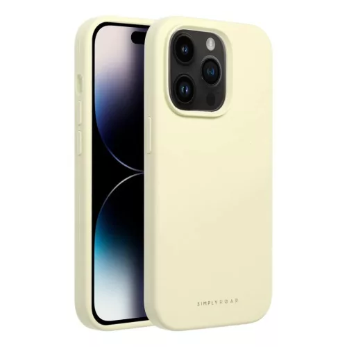 Roar Cloud-Skin tok - iPhone 14 Pro - világos sárga-5903396249785 4 kép
