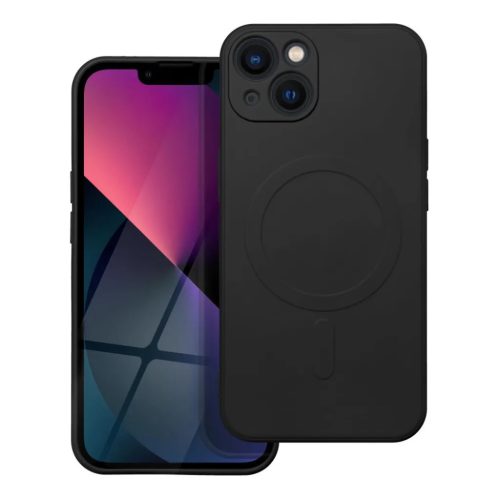 SILICONE MAG COVER tok MagSafe kompatibilis IPHONE 11 fekete-5903396162237 1 kép