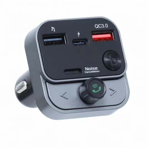 Transmiter FM MP3 Bluetooth 5.0 + USB A QC3.0 + Typ C (összesen 30W) -5906721172109 4 kép