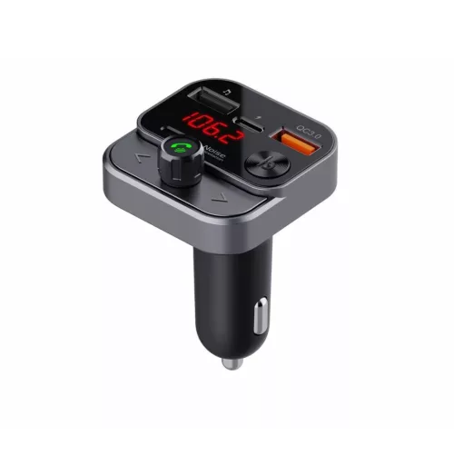 Transmiter FM MP3 Bluetooth 5.0 + USB A QC3.0 + Typ C (összesen 30W) -5906721172109 6 kép