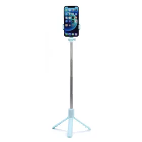 Combo selfie bot állvánnyal és távirányítóval bluetooth kék R1-5903396218354 2 kép