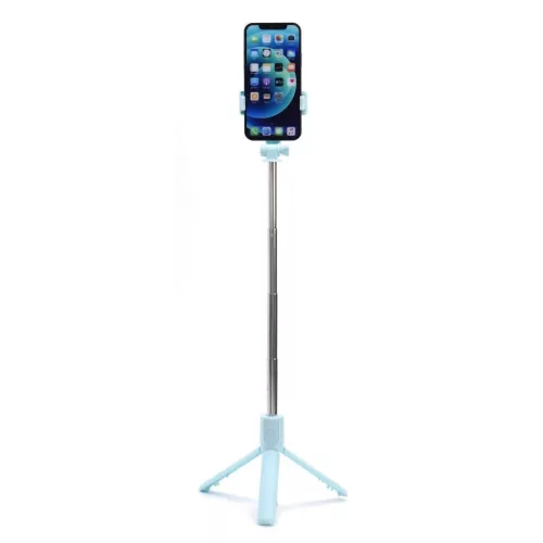 Combo selfie bot állvánnyal és távirányítóval bluetooth kék R1-5903396218354 2 kép