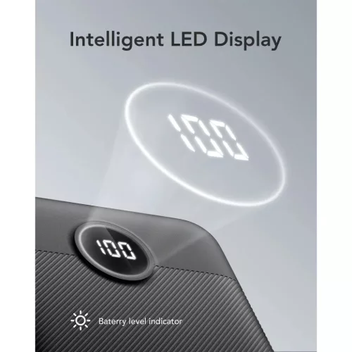 VEGER powerbank 20 000 mAh PD QC3.0 2A20W L20S (VP2039PD / W2039PD) fe-6970453555928 3 kép