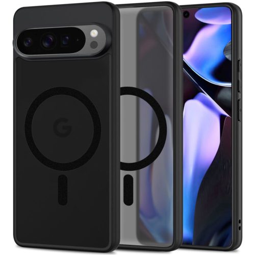 Tech-protect Magmat Magsafe Google Pixel 9 / 9 Pro Matt Fekete Tok