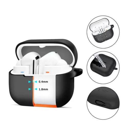 Tech-protect Szilikon Kampó Samsung Galaxy Buds 3 / 3 FE / 3 Pro Feke-5906302313723 2 kép