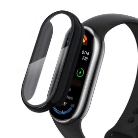 TECH-PROTECT DEFENSE360 XIAOMI SMART BAND 9 / 9 NFC FEKETE tok-5906302375684 1 kép