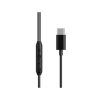 WiWU - Vezetékes Sztereó Fülhallgatók EB314 USB C (DAC) - fekete-6976195093773 3 kép