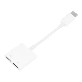 AUX 2 az 1-ben adapter Type C (apa) - Type C (anya) / Type C (anya) BO-5903396106545 1 kép