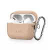 Tech-protect Silicone Hook Apple Airpods Pro 1 / 2 Caffe Latte Tok-5906302313280 1 kép