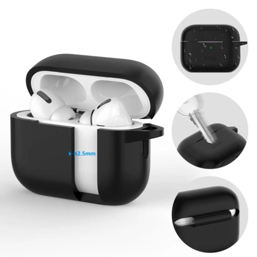 Tech-protect Szilikon Kampó Apple Airpods Pro 1 / 2 Tengerészkék To-5906302313327 2 kép