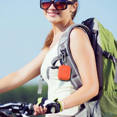 Tech-protect Szilikon Kampó Apple Airpods Pro 1 / 2 Tengerészkék To-5906302313327 5 kép