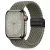 TECH-PROTECT NYLONMAG APPLE WATCH 4 / 5 / 6 / 7 / 8 / 9 / 10 / 11 / SE / ULTRA 1 / 2 / 3 / 4 (42 / 44 / 45 / 49 MM) OLIVE GREY szíj
