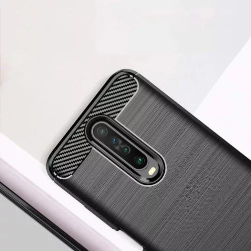 Carbon mintájú TPU tok Xiaomi Redmi K30 fekete-9111201893581 5 kép