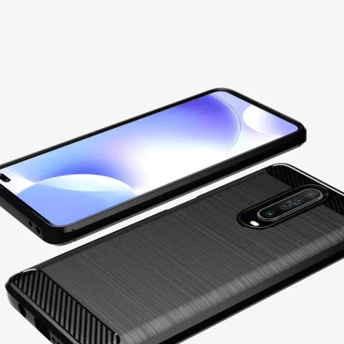 Carbon mintájú TPU tok Xiaomi Redmi K30 fekete-9111201893581 6 kép