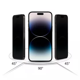 HOFI ANTI SPY GLASS PRO+ IPHONE 14 PRO MAX PRIVACY üvegfólia-9490713933565 2 kép