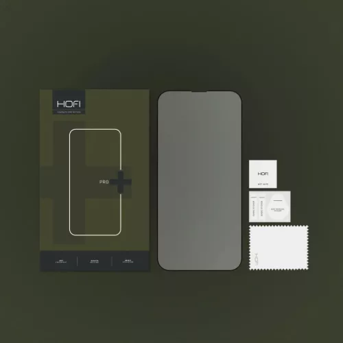 Hofi Glass Pro+ üvegfólia Iphone 16e / 13 / 13 Pro / 14 Fekete-9589046924859 4 kép
