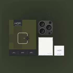 Hofi FullCam Pro+ iPhone 15 Pro / 15 Pro Max fekete kamera védő üve-9319456604542 2 kép