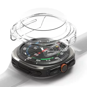   RINGKE SLIM & TEMPERED GLASS GALAXY WATCH ULTRA (47 MM) CLEAR tok + üvegfólia