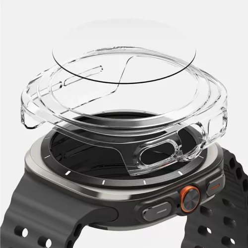 RINGKE SLIM & TEMPERED GLASS GALAXY WATCH ULTRA (47 MM) CLEAR tok + ü-8809961787713 2 kép
