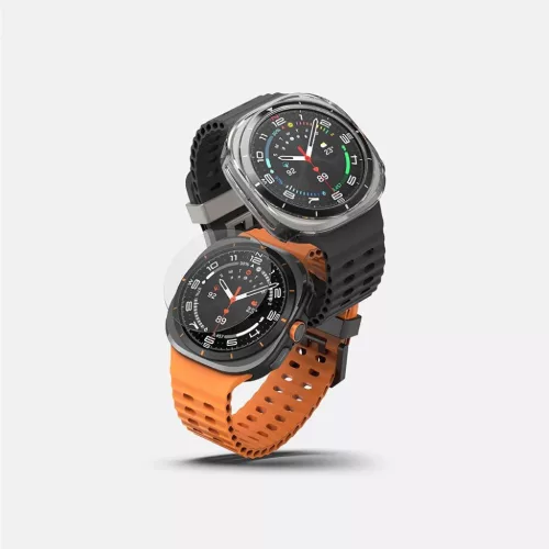 RINGKE SLIM & TEMPERED GLASS GALAXY WATCH ULTRA (47 MM) CLEAR tok + ü-8809961787713 3 kép